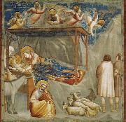 GIOTTO di Bondone Birth of Jesus Sweden oil painting artist